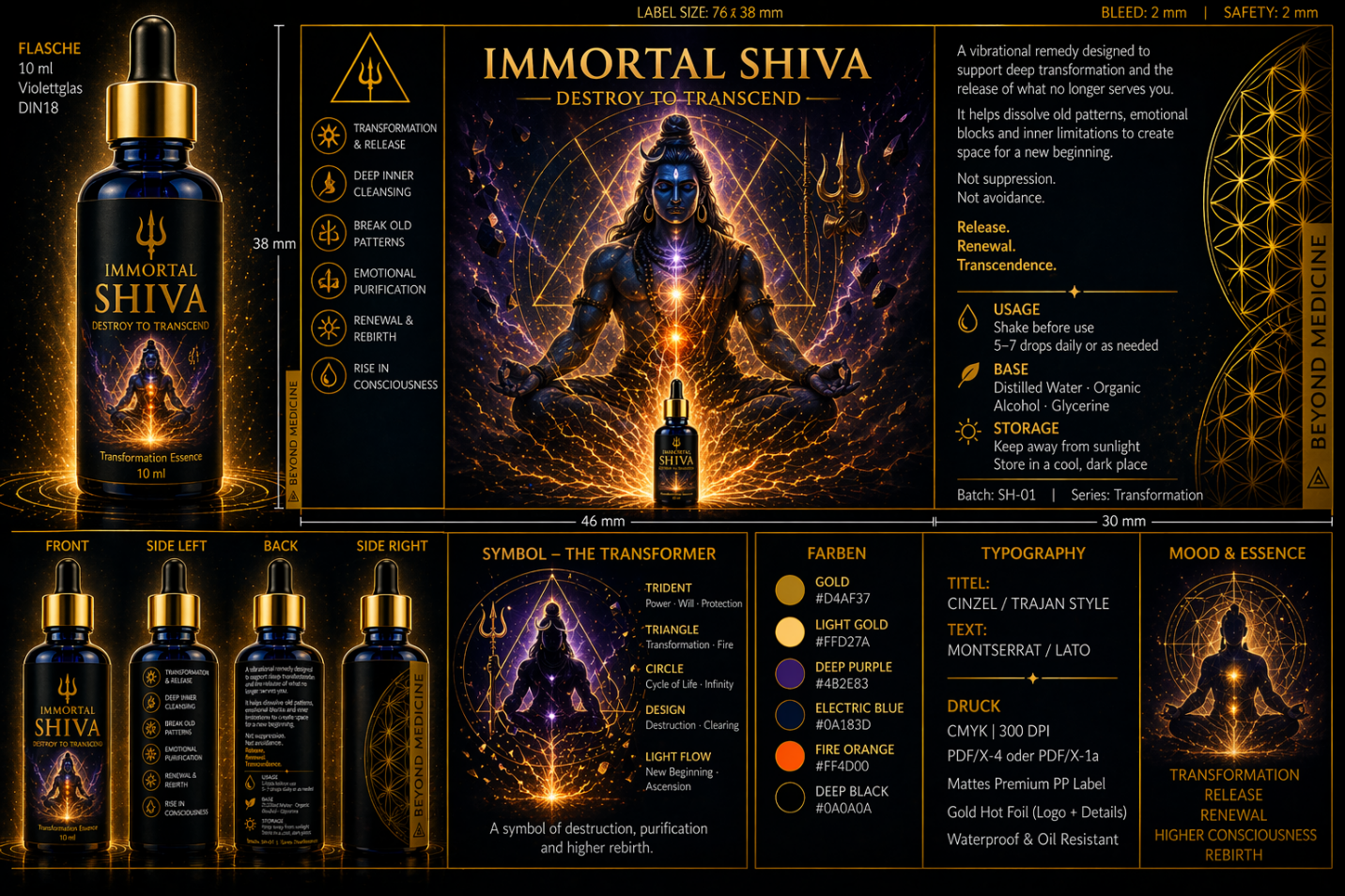 Immortality Shiva Vibrational Remedy