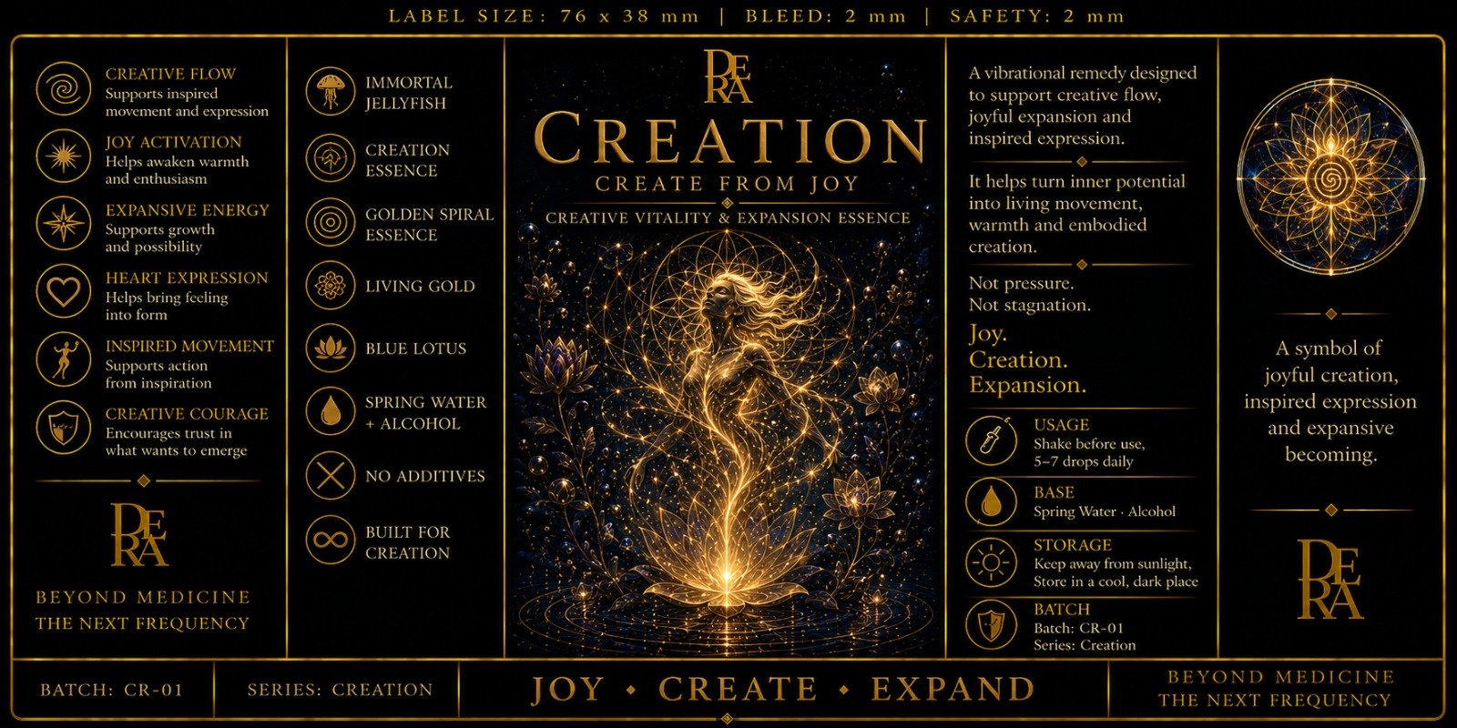 Creation label