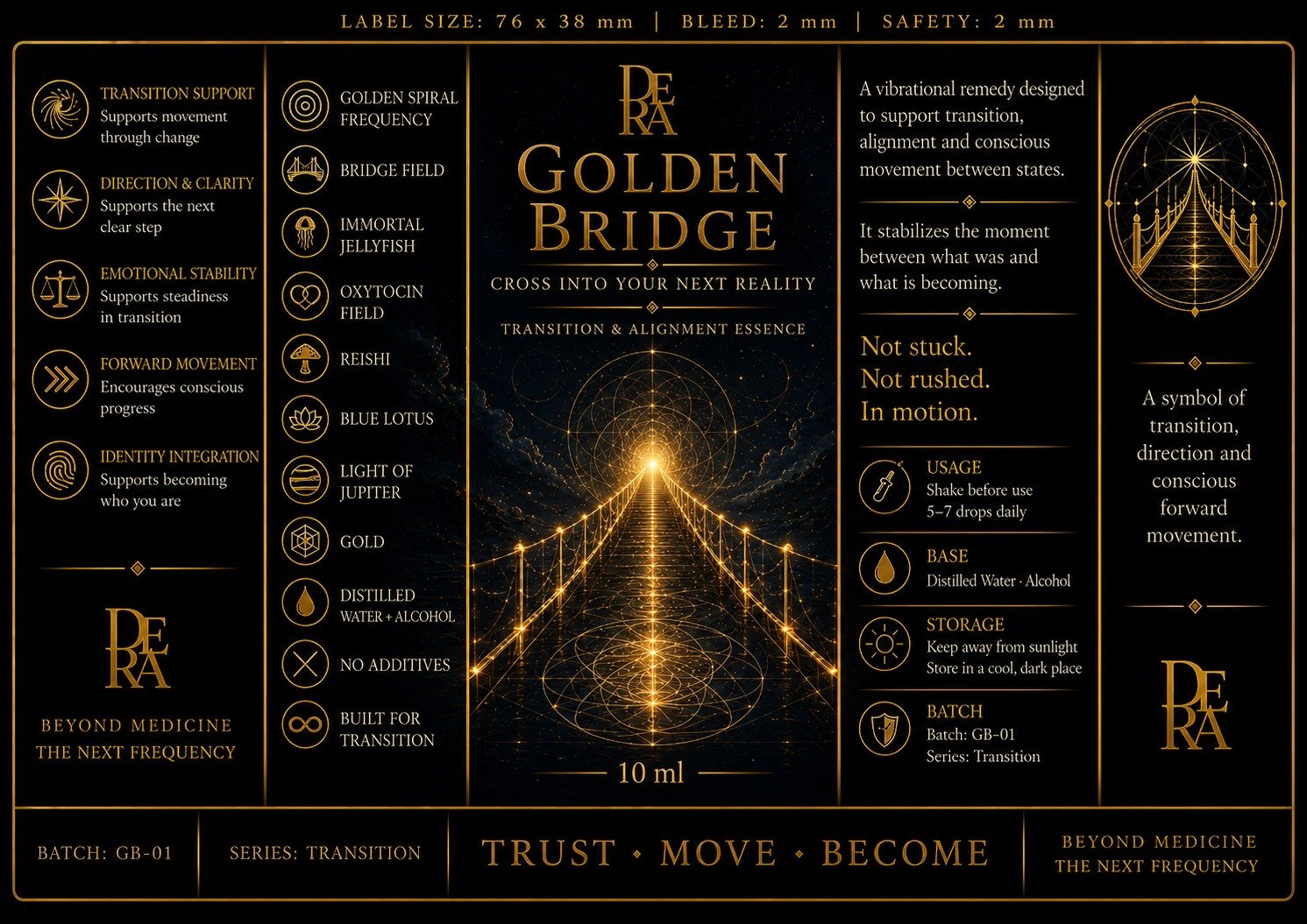 Golden Bridge label