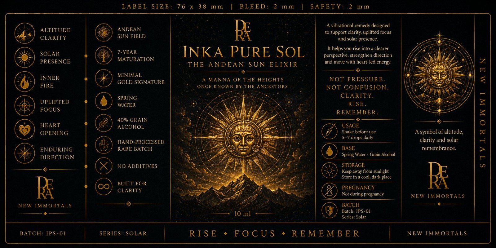 Inka Pure Sol label
